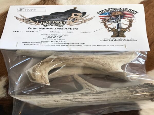 Bone Daddy Antler Dog Chews Large