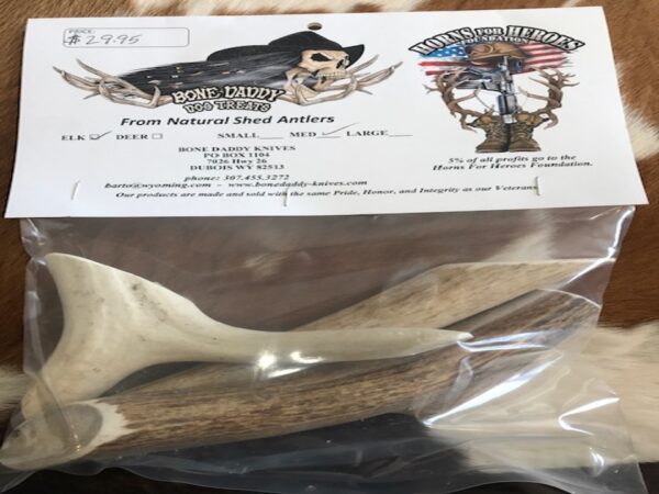 Bone Daddy Antler Dog Chews Medium